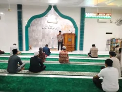 Dalam Rangka Cooling System Menjelang Pemilu 2024, Polres Dumai dan Polsek Jajarannya Rutin Melaksanakan Subuh Education