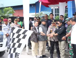 Kapolres Siak Mewakili Polda Riau Dalam Rangka Pengamanan Serah Terima Surat Suara Pemilu 2024