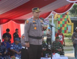 Wujudkan Pemilu Aman, Damai dan Bermartabat, Polres Dumai Gelar Apel Sinergitas 3 Pilar