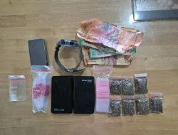 Satresnarkoba Polrestabes Medan Gerebek Bantaran Rel KA Tembung, 3 Pria Ditangkap