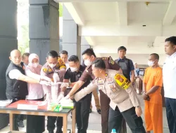 Pemusnahan Barang Bukti Narkotika Jenis Sabu oleh Polres Kuansing