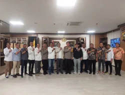 Silaturahmi PWI Riau, Irjen Pol Iqbal Paparkan Keberhasilan Pengamanan Pemilu