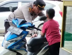 Kapolsek Tambang Titip Pesan Positif kepada Anak Penerus Bangsa