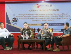 Jadi Narasumber di Rakor Bawaslu, Kapolres Siak Sampaikan Hal Ini Kepada Sentra Gakkumdu dan Panwascam