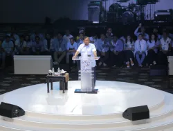 Hadiri Apel Akbar TKN Muda, Prabowo: Semua Pembaharuan di Negeri Ini Dipelopori Orang-orang Muda