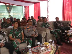 Melalui Vidcon Dandim 0509 Hadiri Launching Manunggal Air TNI AD Tahun 2024