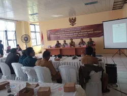 Babinsa Hadiri Sidang Pleno Penetapan Hasil Pemilu Kecamatan Pebayuran