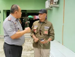 Kalapas Kelas IIA Binjai Theo Adrianus Memberi Semangat dan Doa kepada Ketua Pewarta Polrestabes Medan