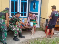 Melalui Komsos Satgas TMMD ke 119 Dekat Dengan Masyarakat