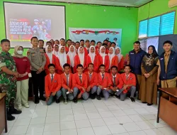 Satgas TMMD Ke 119 Gelar Penyuluhan Menjadi Anggota TNI-POLRI