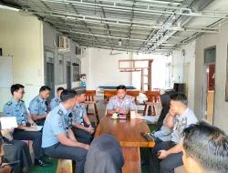 KONSOLIDASI KINERJA, PEGAWAI RUTAN BANGIL KANWIL KEMENKUMHAM JATIM ADAKAN RAPAT INTERNAL KOORDINASI ANTAR POKJA