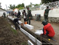 Drainase Saluran Air Jadi Sasaran Satgas TMMD ke 119