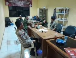 Amankan Gudang Logistik Hasil Pemilu Babinsa Koramil 11 Pebayuran Berikan Pengamanan Berlapis