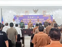 Memasuki Masa Tenang Pemilu Kasdim 0509 Hadiri Rakor Kesiapsiagaan Menghadapi Bencana Pemilu Tahun 2024