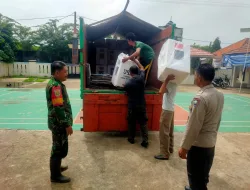 Koramil 11 Pebayuran Kawal Pengembalian Kotak Suara Pemilu