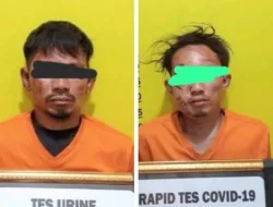 Hendak Transaksi Sabu di Kebun Sawit, 2 Warga Sungai Majo Digerebek Polsek Kubu