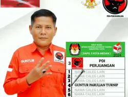 14 Februari, Ayo Ramai Ramai Datang Ke TPS Coblos Caleg Nomor 4 Guntur Parulian Turnip