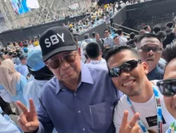 Penggiat Sosial Ferdy Sembiring Tampak Hadir, Lautan Massa Tumpah Dalam Kampanye Akbar Prabowo- Gibran di GBK