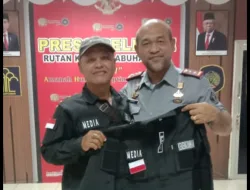 Karutan Labuhan Deli Terima Kunjungan Silaturahmi Tim Media Kanwil Kemenkumham Sumut