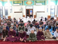 Peringati Isra Mi’raj Nabi Muhammad SAW 1445 H, Polres Pelalawan Gelar Doa Bersama Ciptanya Pemilu Damai 2024