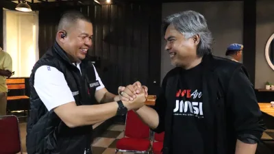 Sukseskan Pemilu 2024, AKBP Suwinto SH SIK Sampai Terima Kasih Kepada Media di Pelalawan
