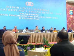 Polda Riau Gelar Rapat Lintas Sektoral Operasi Ketupat Lancang Kuning 2024