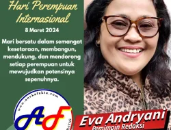 Eva Andryani : Peringatan Hari Perempuan Sedunia, Mari Perkuat Komitmen Dukung Kesejahteraan Perempuan