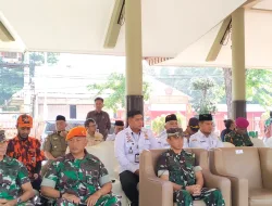 Rutan Bangil Kanwil Kemenkumhan Jatim Menghadiri Upacara Penutupan TNI Manunggal Membangun Desa (TMMD)  ke 119 Tahun 2024