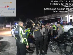 KRYD Polres Kuansing Tingkatkan Keamanan di Kota Teluk Kuantan Pada Bulan Suci Ramadhan