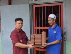 Sejahterakan WBP, Rutan Bangil Kanwil Kemenkumham Jatim Bagikan Matras dan Alat Makan Minum