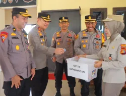 Peduli terhadap Warga Demak Dilanda Banjir, Polres Rohil dan Jajaran Kumpulkan Donasi