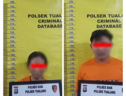 Kompak Jual Sabu, Ibu dan Anak Ditangkap Tim Opsnal Polsek Tualang di Rumah Kontrakan