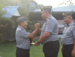 Lapas Binjai Gelar Apel Pelepasan Petugas Purnabakti Dan Pemberian Penghargaan Petugas