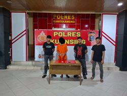 Polres Kuansing Ungkap Kasus Narkoba Pengedar Shabu Ditangkap di Desa Rawang Bonto