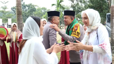 Safari Ramadhan 1445 H di Kecamatan Pangkalan Lesung, Kapolres Pelalawan Sampaikan Masyarakat Bisa Titip Barang Berharga di Polres dan Polsek Jajaran Saat Berangkat Mudik
