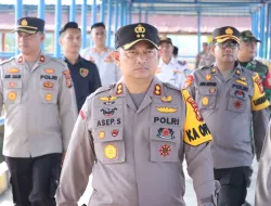 Cek Pos Pelayanan dan Pengamanan Idul Fitri 1445 H, AKBP Asep Sujarwadi: Berikan Pelayanan Terbaik Kepada Masyarakat