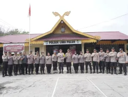 Kapolda Riau Tinjau dan Cek Polsek Limapuluh Dalam Kesiap Siagaan Menyambut Lebaran Idul Fitri 1445 H