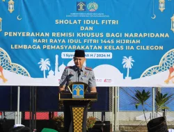 BERITA BAIK DARI BALIK JERUJI, 1.463 NARAPIDANA DIUSULKAN UNTUK MENDAPATKAN REMISI KHUSUS HARI RAYA IDUL FITRI DI LAPAS KELAS IIA CILEGON