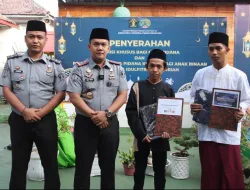 DISAMBUT BAHAGIA, PENYERAHAN REMISI KHUSUS BAGI NARAPIDANA LAPAS PASURUAN