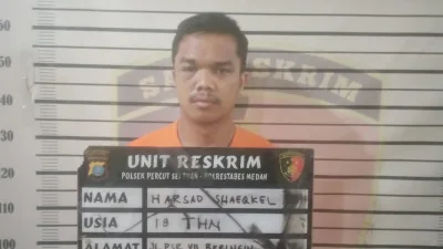 Polsek Percut Sei Tuan Amankan Pelaku Curanmor dan 2 Sepeda Motor Barang Bukti