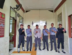 Perkuat Keamanan, Rutan Bangil Kanwil Kemenkumham Jatim Terima Kunjungan Dari Polsek Bangil