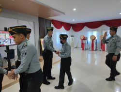 KEMBALI PRODUKTIF, LAPAS KELAS IIA CILEGON MANFAATKAN MOMEN APEL PAGI PEGAWAI DAN HALAL BIHALAL