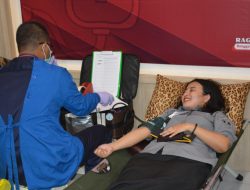 Peduli Kemanusiaan, Rutan Bangil Kanwil Kemenkumham Jatim Gelar Donor Darah Serangkaian HBP ke-60