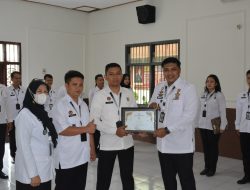 Jagoan Ragil, Rutan Bangil Kanwil Kemenkumham Jatim Berikan Reward Pegawai Teladan Periode Maret 2024