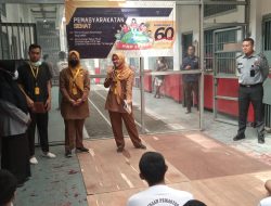 LANGKAH MENUJU KESEJAHTERAAN BERSAMA, LAPAS CILEGON GELAR PEMASYARAKATAN SEHAT DI HARI BAKTI PEMASYARAKATAN KE-60