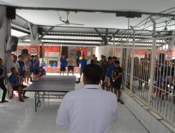 Junjung Sportifitas, Karutan Bangil Kanwil Kemenkumham Jatim Buka Lomba Antar WBP Dalam Rangka Peringatan HBP Ke-60