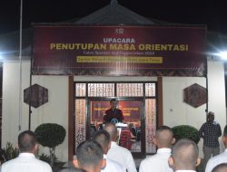 Kadiv Administrasi Kanwil Kemenkumham Jatim Tutup Orientasi CPNS Tahun 2024 di Rutan Bangil