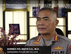 Polri Memastikan Keamanan dan Ketertiban Saat Penyampaian Pendapat di Muka Umum