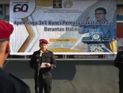 Rutan Pangkalan Brandan Gelar Apel Siaga Dan Razia Gabungan Bersama APH Menyambut Hari Bakti Pemasyarakatan ke-60