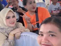 Penggiat Sosial Ferdy Sembiring Didampingi Istri Devi Ferdy Sembiring  Halal Bi Halal Bersama Masyarakat dan Anak Yatim